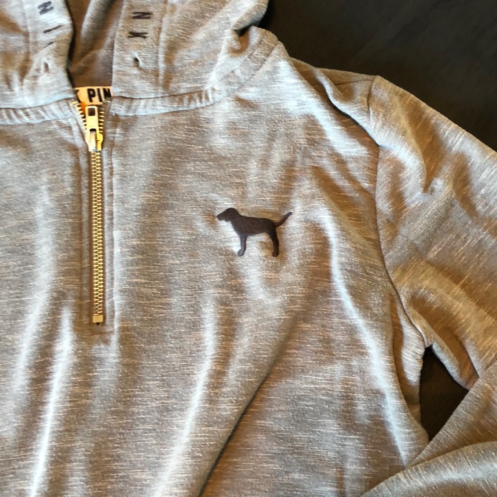 PINK Quarter- Zip (XS)